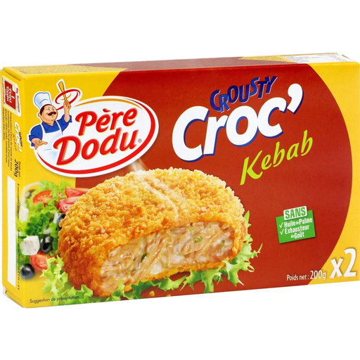 [3596690103048] PERE DODU Crousty Croc Kebab 200 g