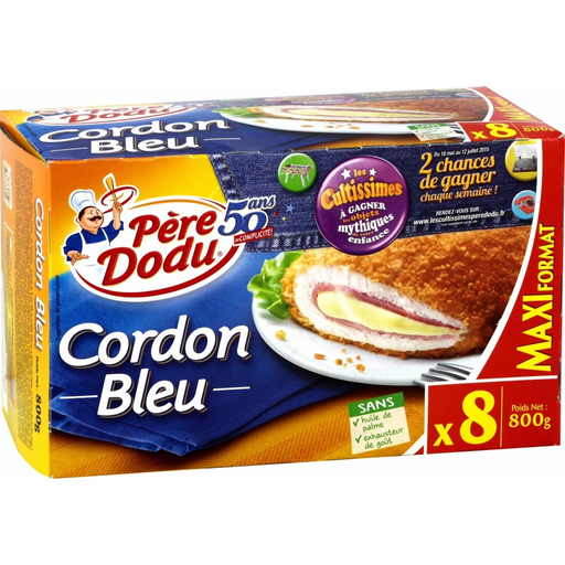 [3596690110244] PERE DODU Cordon Bleu 800 g