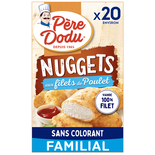 [3596690122094] PERE DODU Chicken Fillet Nuggets 400 g