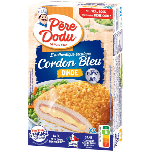 [3596690760517] PERE DODU Turkey Cordon Bleu 200 g