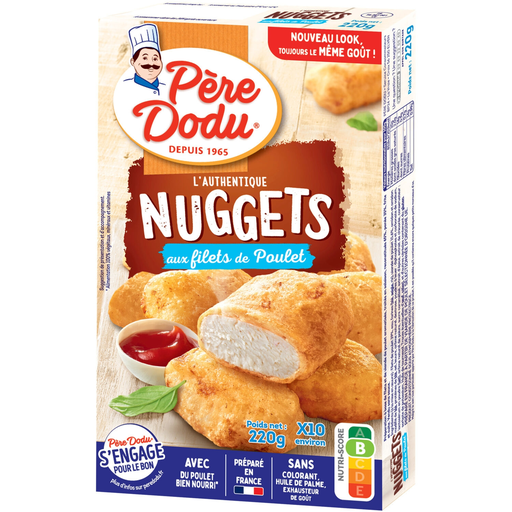 [3596690760616] PERE DODU Chicken Nuggets 220 g