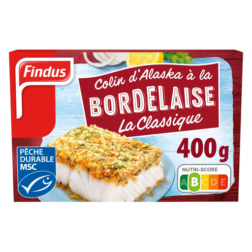 [3599740001608] FINDUS Abadejo de Alaska a la bordelesa 400 g