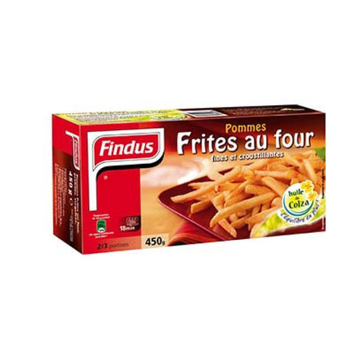 [3599740001806] FINDUS Batatas Fritas no Forno 450 g