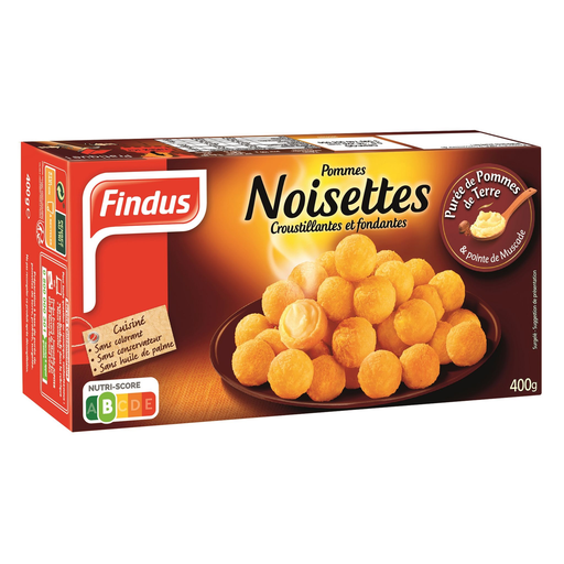 [3599740004050] FINDUS Pommes de terre noisettes 0.4 kg