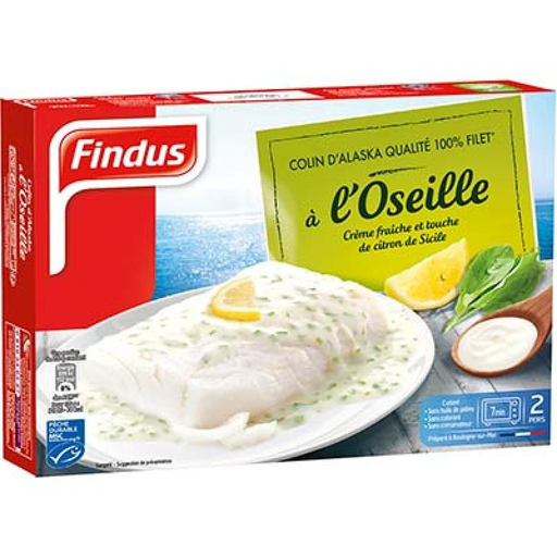[3599740005316] FINDUS Filete de Escamudo do Alasca com Azedas 400 g