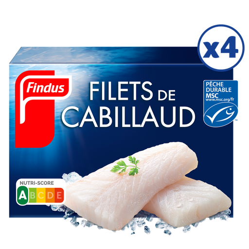 [3599740006764] FINDUS Filetes de Bacalao 4 x 100 g