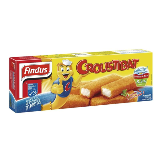 [3599740007174] FINDUS Croustibat Mer 15 Fish Sticks 458 g