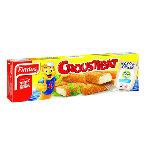 [3599740007181] FINDUS Croustibat 18 palitos de Escamudo do Alasca 550g