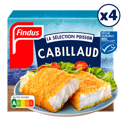 [3599740007211] FINDUS Empanados de bacalao 204 g