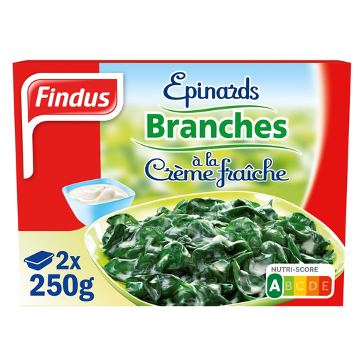 [3599740007518] FINDUS Espinafres com natas 500 g