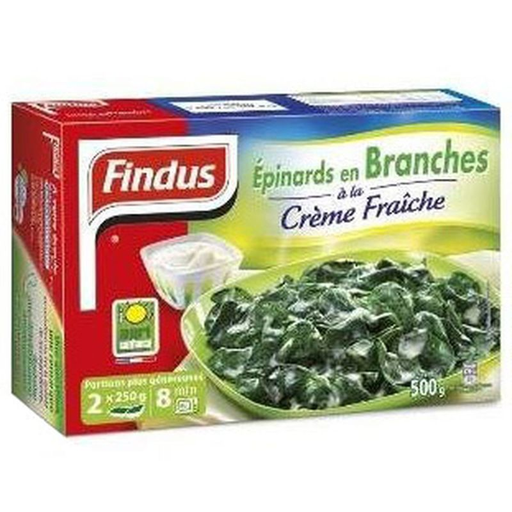 [3599740008706] FINDUS Espinafres com natas 700 g