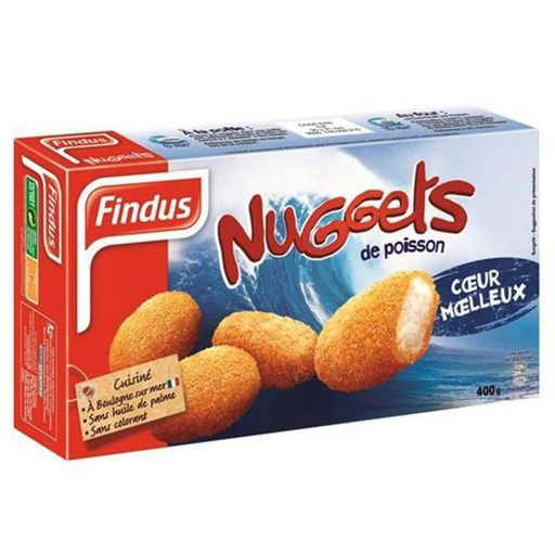 [3599740009215] FINDUS 20 Nuggets de peixe 400 g