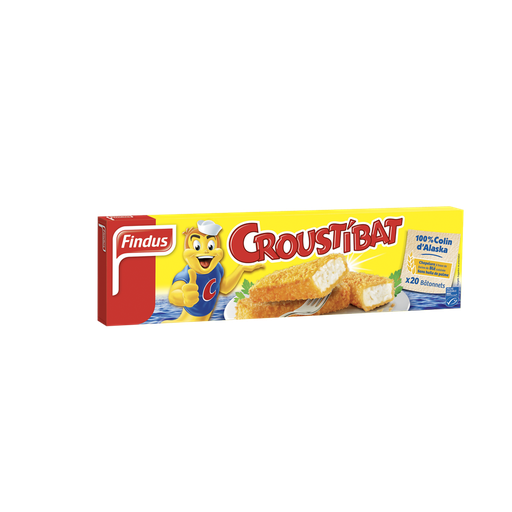 [3599740009277] FINDUS Croustibat 20 palitos 615 g