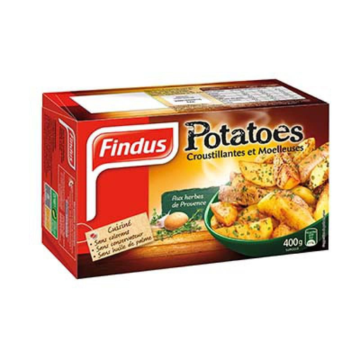 [3599740009499] FINDUS Batatas com Ervas 400g