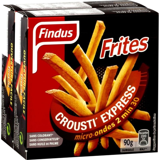 [3599740009505] FINDUS Crousti Frites Express 2 x 140 g