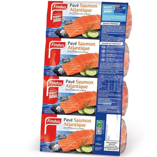 [3599741000075] FINDUS Lombo de Salmão da Noruega 440 g