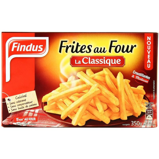 [3599741000846] FINDUS Frites au Four Classiques 350 g