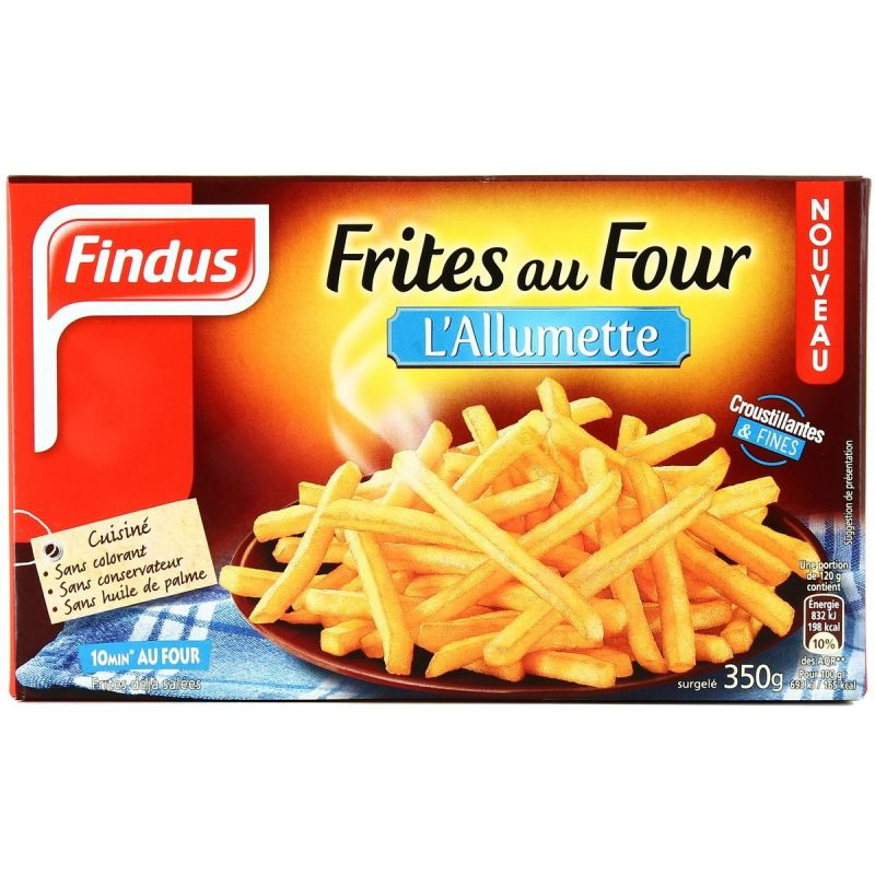 FINDUS Frites Au Four Allumette 350 g