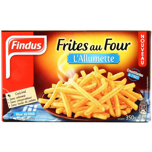 [3599741000853] FINDUS Frites Au Four Allumette 350 g