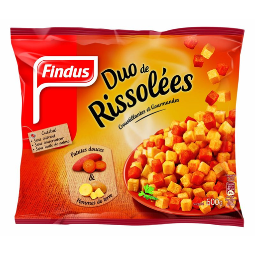 [3599741000884] FINDUS Duo de Batatas Salteadas 600 g