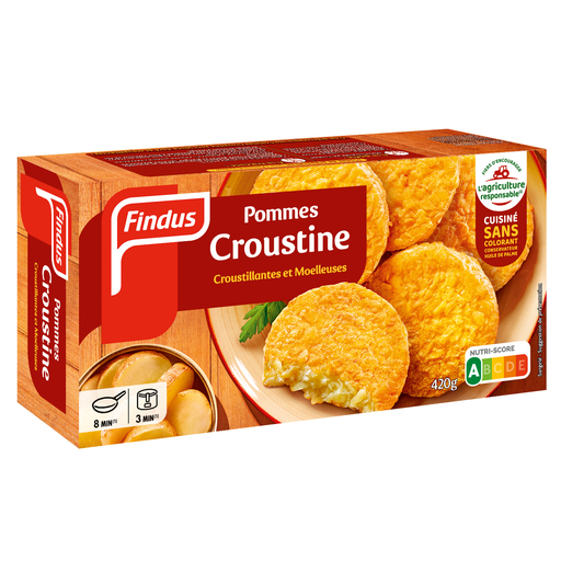 [3599741001904] FINDUS Galettes de batata Croustine 420 g