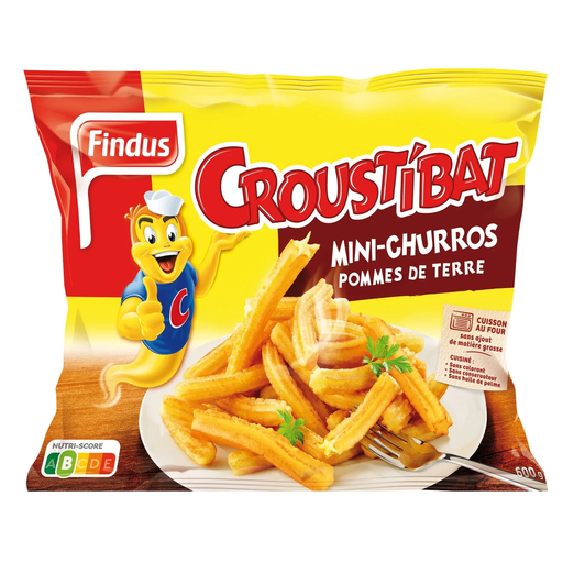 [3599741003236] FINDUS Mini-churros de batata Croustibat 600 g