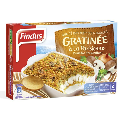 [3599741003410] FINDUS Gratinée Parisienne Polaca e Cogumelos 10 x 380 g