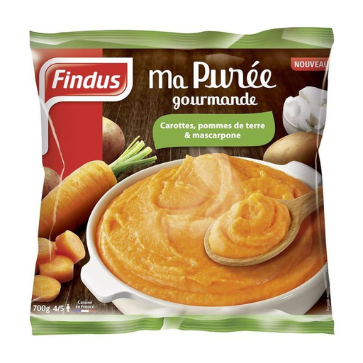 [3599741004424] FINDUS Purée Carotte Pdt 700 g