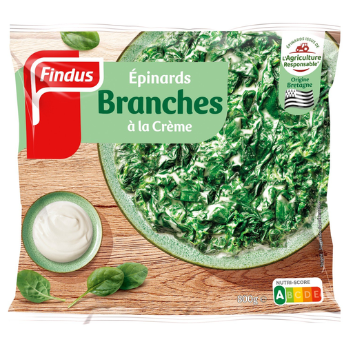 [3599741004707] FINDUS Espinafres em folhas com natas 800 g