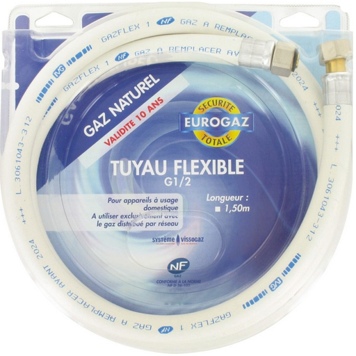 [3600070091808] EUROGAZ Natural Gas Hose 1.5m unit