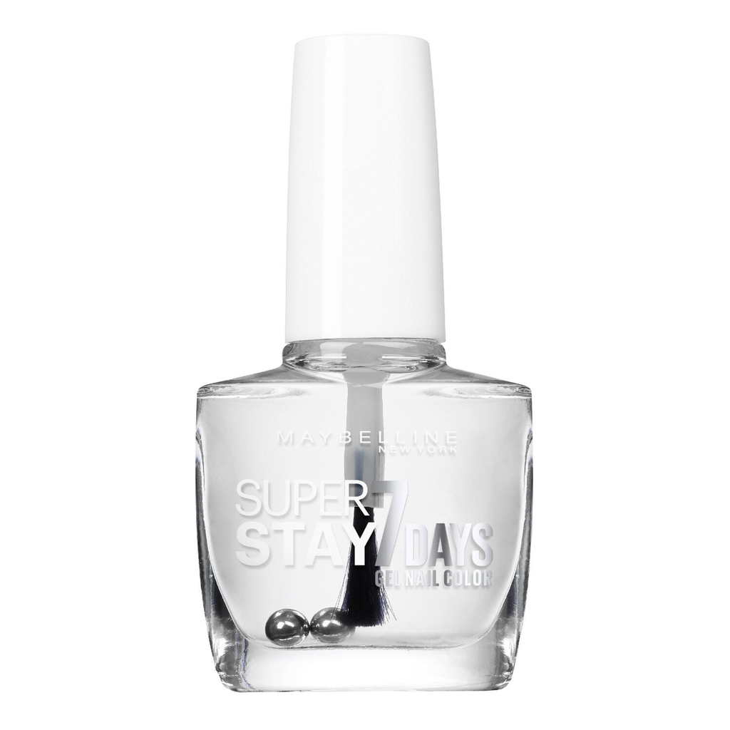 MAYBELLINE NEW YORK Verniz de Unhas Superstay 7 Days Gel Fortifiant 25 Base Transparente