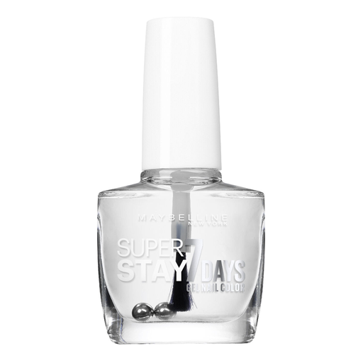[3600530351190] MAYBELLINE NEW YORK Nail Polish Superstay 7 Days Gel Fortifiant 25 Transparent Base