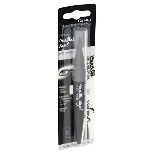 [3600530932757] GEMEY MAYBELLINE Eyeliner Khôl Lápiz Pitch Black