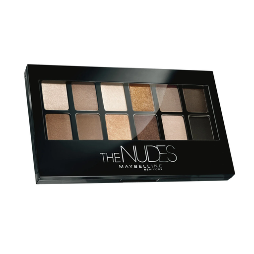 [3600531199081] MAYBELLINE NEW YORK Paleta de sombras de ojos The Nudes 1 palette