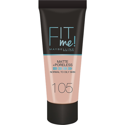 [3600531324483] MAYBELLINE Fit Me! Matte Liquid Foundation 105 Natural Ivory 30 ml