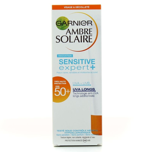 [3600541276611] AMBRE SOLAIRE Crème Visage Sensitive FPS50 50ml