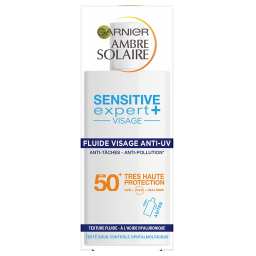 [3600542298179] AMBRE SOLAIRE GARNIER Protection fluide SPF50+ 40 ml