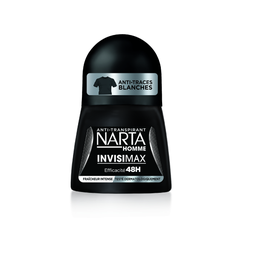 NARTA Desodorizante Roll-on Homem Antitranspirante Frescura Intensa Invisimax 50ml