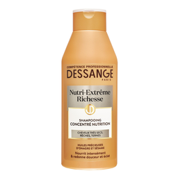 Dessange Nutri-Extrême Richesse Shampooing Concentré Cheveux Très Secs Rêches Ternes 250Ml