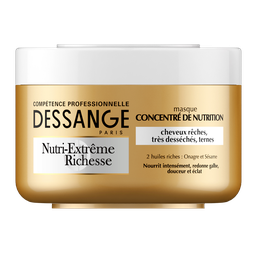 Dessange Masque Concentré De Nutrition Cheveux Rêches Desséchés Et Ternes 250Ml