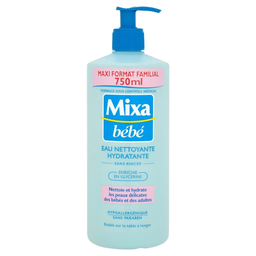 MIXA Agua Limpiadora Bebé Hidratante 750 ml