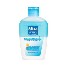 MIXA Óleo desmaquilhante hipoalergénico olhos sensíveis e utilizadores de lentes 125 ml