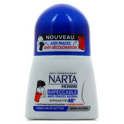 NARTA Desodorizante Roll-On 48H Homem Fraîcheur Active 50 ml