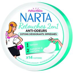 NARTA Discos Desodorizantes Anti-Odor 14 discos