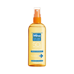 MIXA Huile solaire SPF50+ ambre solaire très haute protection 150 ml