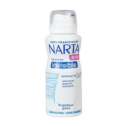 NARTA Desodorizante Atomizador Mini Mulher Invisível 100 ml