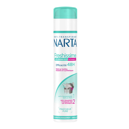 NARTA Desodorizante Anti-Odeurs Peau & Vêtements 48h Frechissime 200 ml