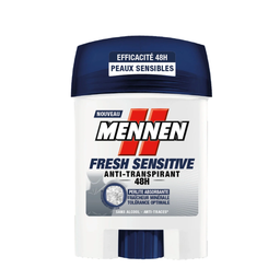 MENNEN Desodorante Hombre Large 48h Fresh Sensitive Sin Alcohol Anti-Manchas 50 ml