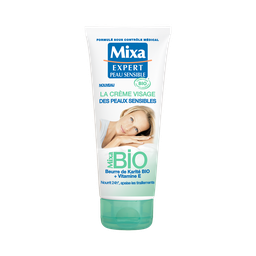 MIXA BIO Crème visage peaux sensibles beurre de karité bio 100ml