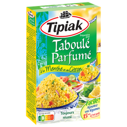 TIPIAK Taboulé Menthe Citron 5min